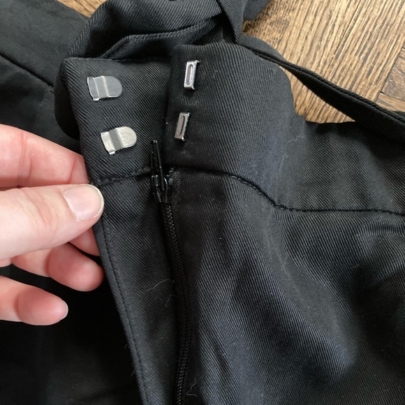 Frank & Oak high waist black tencel trousers - Picture 2 of 9